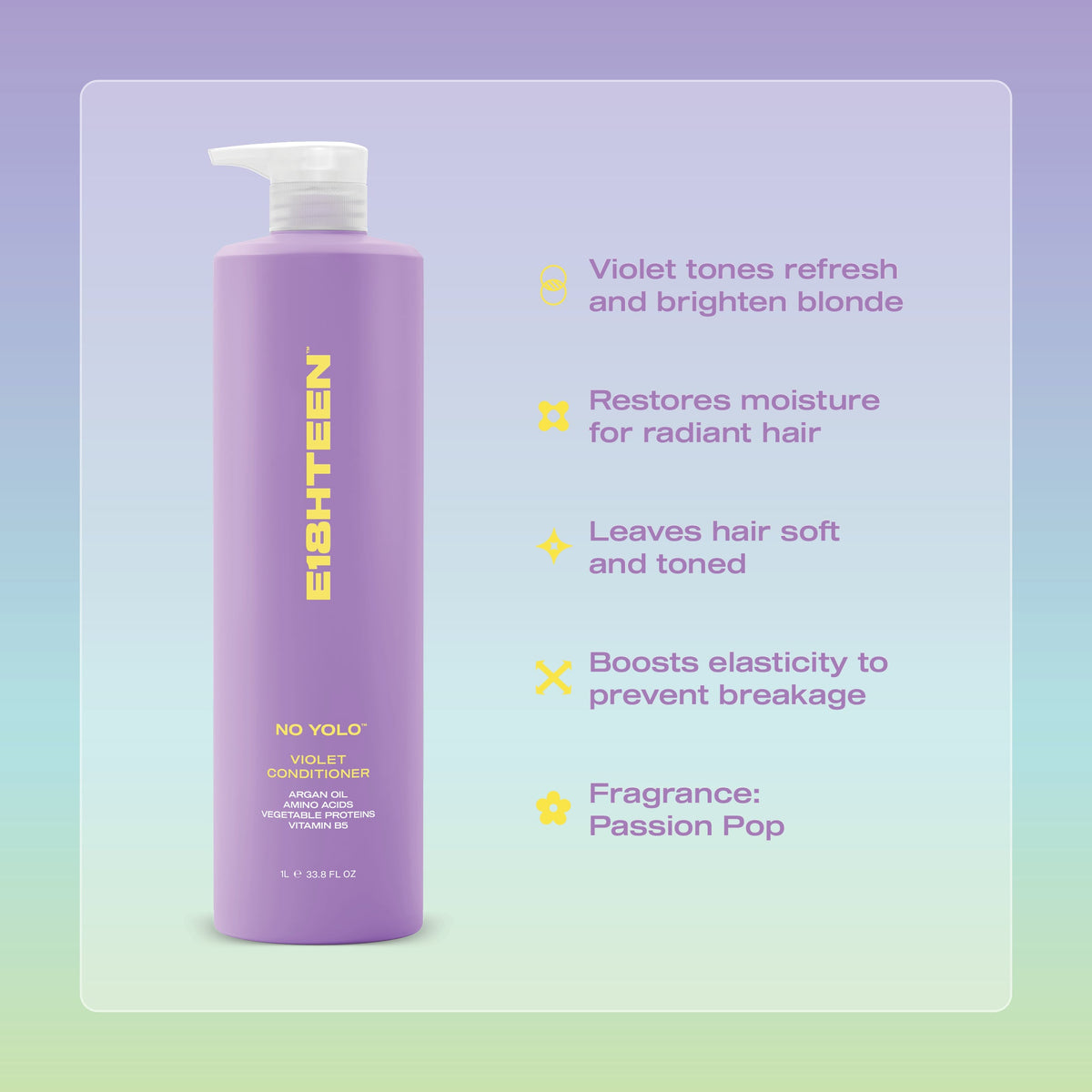 No YOLO Violet Conditioner 1L