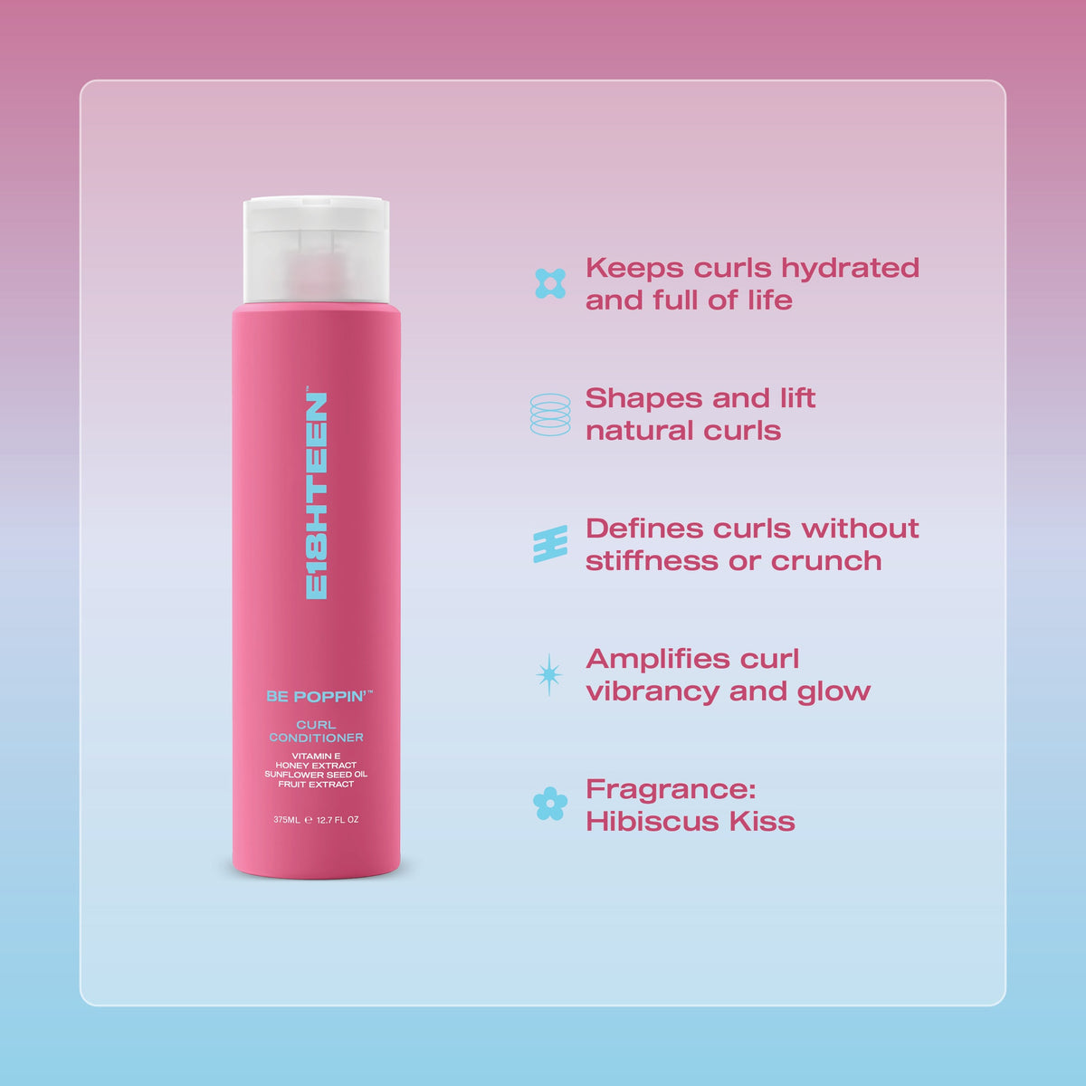 Be Poppin' Curl Conditioner 375ml