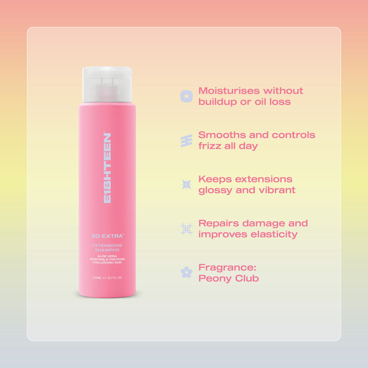 So Extra Extensions Shampoo 375ml