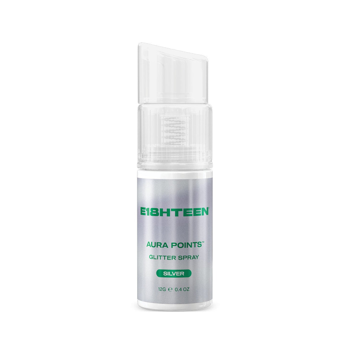 E18HTEEN Aura Points Glitter Spray Silver 12g - 1