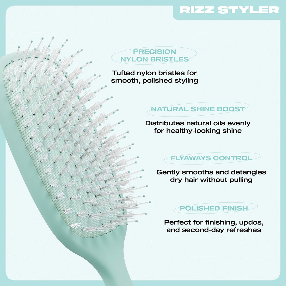 E18HTEEN Rizz Styler Light Mode Turquoise - 5