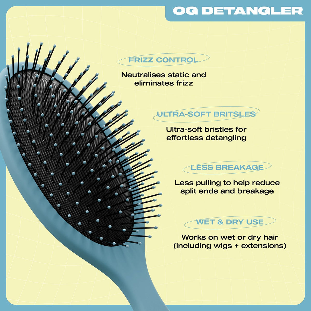 E18HTEEN OG Detangler Dark Mode Blue - 5
