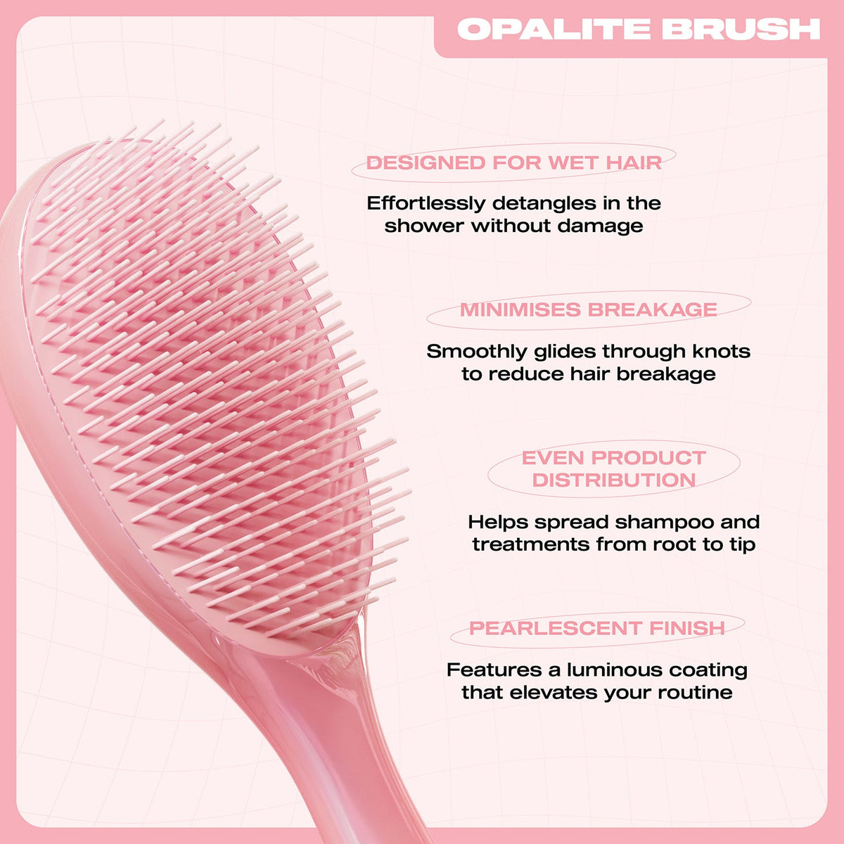 E18HTEEN Opalite Brush Rose Quartz - 5