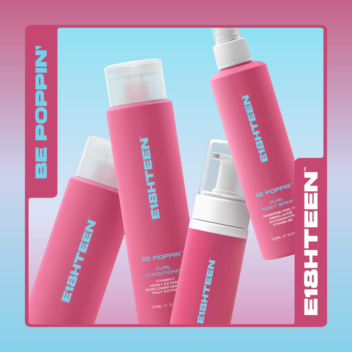 Be Poppin' Curl Reset Spray 200ml